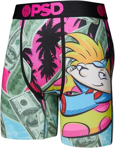 Vista 2 de PSD Men's Hey Arnold Boxer Briefs - Breathable and Supportive Men's Underwear with Moisture-Wicking Fabric