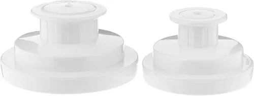 Vista 6 de FoodSaver Paquete de máquina de sellado al vacío y sellador de tarros Almacenamiento vertical Acero inoxidable y negro