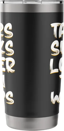 Vista 4 de Tasers Speak Louder Than Words - Vaso aislado de acero inoxidable eléctrico