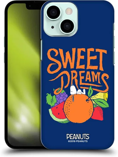 Vista 72 de Head Case Designs Funda rígida con licencia oficial de Peanuts Charlie y Snoopy Naturally Sweet compatible con Apple iPhone 7/8/SE 2020 y 2022