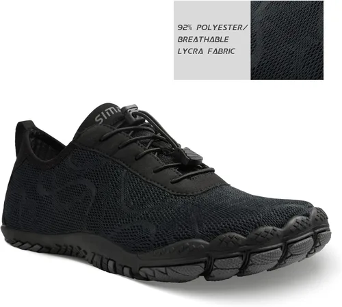 Vista 2 de SIMARI WP005 - Zapatos acuáticos unisex, deportes acuáticos, sensación descalza, de secado rápido, para playa, natación, yoga, surf, piscina