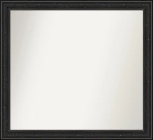 Vista 77 de Amanti Art Espejo personalizado, gran espejo de baño estrecho, espejo de pared o espejo de tocador de baño sobre el fregadero (24 x 24 pulgadas)