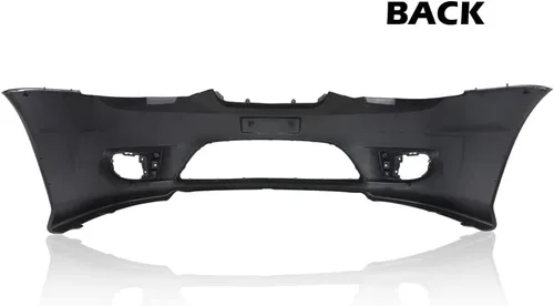Vista 4 de PIT66 Cubierta para paragolpe frontal con orificios para luces antiniebla Preparada Compatible con Hyundai Tiburon 2005-2006 865112C500 HY1000153