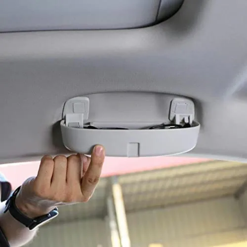 Vista 5 de Funda para gafas de sol de coche, caja de almacenamiento interior, para Volvo Xc40 Xc60 S60