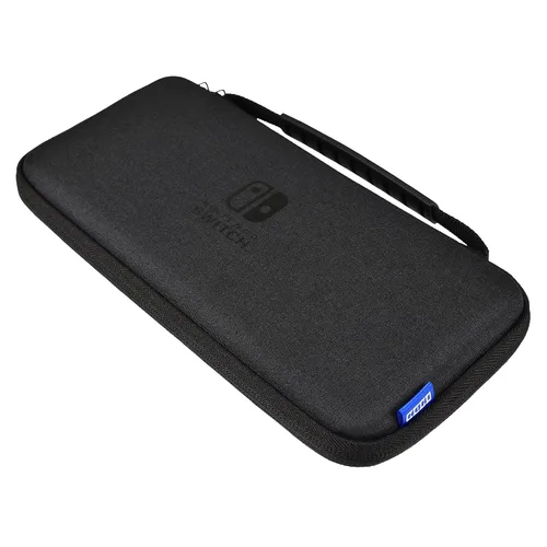 Vista 3 de HORI Nintendo Switch Slim Tough Pouch (Black) for Nintendo Switch OLED Model - Officially Licensed