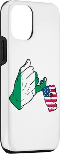 Vista 3 de iPhone 15 Parent and child Nigeria USA family Case