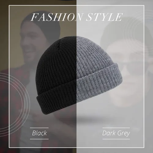 Vista 2 de SATINIOR Gorro de pescador unisex con borde enrollable, 4 piezas