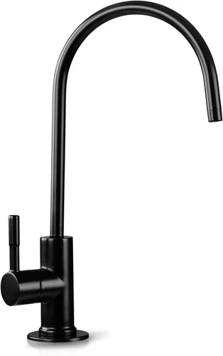 Vista 15 de iSpring GA1-AW llave de diseñador para filtro de agua, de gran capacidad, en bronce sólido, 14 onzas, 6.5 pulgadas x 11 pulgadas, estilo europeo