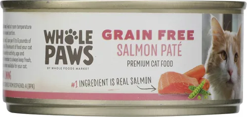 Vista 10 de Whole Paws, Comida húmeda para gatos sin granos, paté de pollo, 5.5 onzas