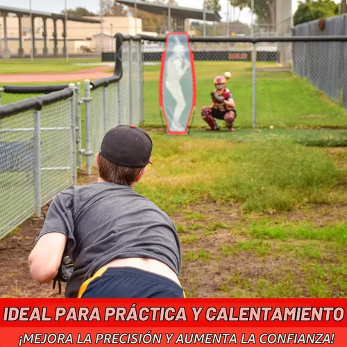 Vista 3 de GoSports Baseball & Softball Xtraman Dummy Batter Pitching Training Mannequin - Practice Pitching Aid for Improved Accuracy and Safety