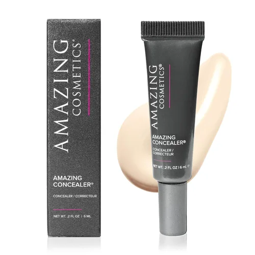 Vista 20 de AmazingCosmetics Corrector increíble, cobertura completa con cantidades de puntos, maquillaje corrector de larga duración para ojeras, manchas