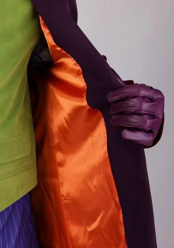 Vista 9 de Disfraz Premium de Hombre del Joker del Caballero Oscuro Multicolor