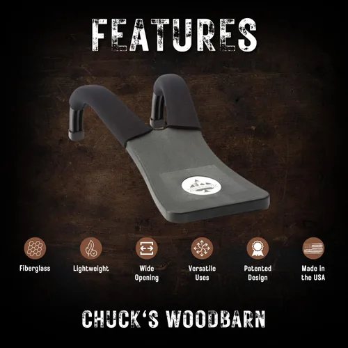 Vista 6 de Chuck's Woodbarn Extractor de arranque Black Jack Removedor de botas Removedor de gato de zapatos