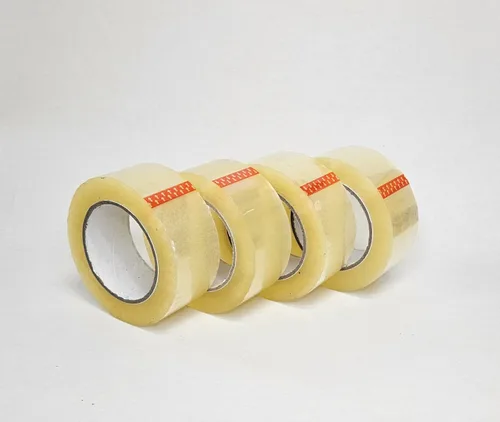 Vista 6 de SJPRINTER SJPINTER - Recambio de cinta de embalaje resistente: transparente, 2.4 mil, 1.88 pulgadas x 110 yardas o 328.1 ft, cajas de envío