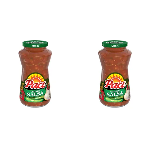 Vista 13 de Pace Salsa mediana gruesa con bajo contenido de sodio, tarro de 16 onzas