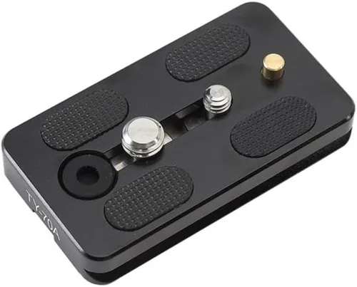 Vista 4 de SIRUI TY-70A Placa De Liberación Rápida Con Pin De Video Compatible Con VA-5 Cabezal Fluido - Negro