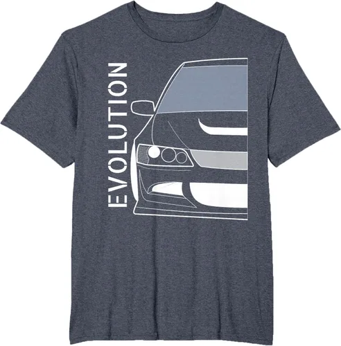 Vista 77 de Camiseta Evo 8 Design Turbo JDM Classic Legends, Negro, S