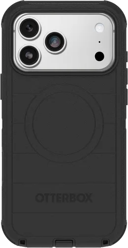 Vista 37 de OtterBox Funda para iPhone 17 Defender Pro Series - Negro - Funda para iPhone resistente, resistente y duradera, se ajusta a MagSafe