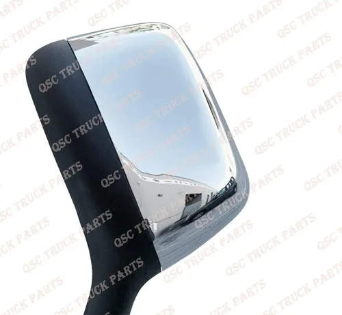 Vista 3 de QSC Truck Parts Espejo de capó cromado izquierdo y lado derecho par para camiones International LT LT625