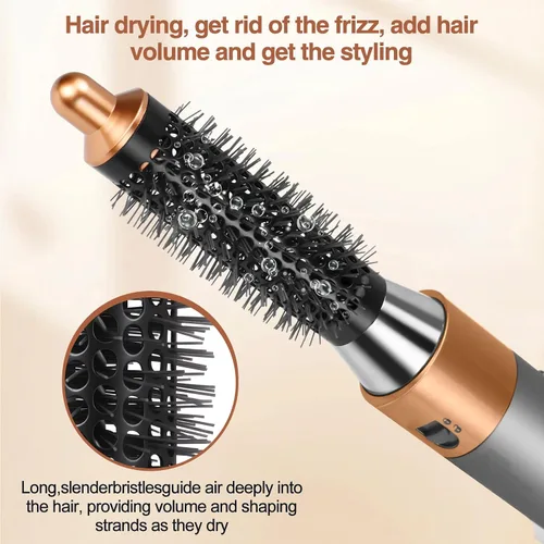 Vista 6 de Cepillo de volumen redondo pequeño para Dyson para Airwrap rizador accesorios Styler Curling herramienta de pelo