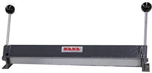 Vista 6 de KAKA Industrial - Dobladora de hoja metálica, dobladora de chapa de 18 pulgadas, capacidad de 18 calibres de acero suave, freno de doblez portátil