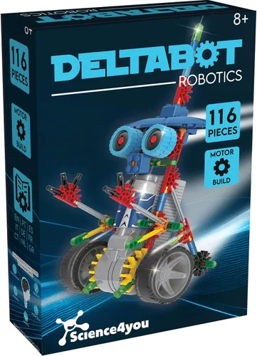 Vista 11 de Science4you Robotics Alfabot - Kit de construcción de robots para niños, 238 piezas, construye tus propios robots y hazlos mover, 3 robots
