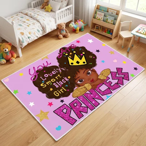 Vista 15 de Alfombra de gato para habitación de niñas, diseño de dibujos animados, decoración para dormitorio, bonita alfombra de área de gatos, alfombras