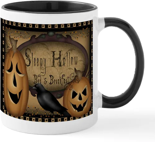 Vista 153 de CafePress Sincere Pumpkin Patch Mug Taza de café de cerámica de 11 oz (11.0 fl oz)