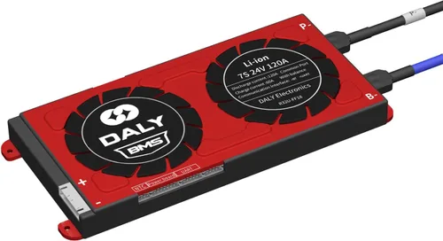 Vista 33 de DALY Smart BMS 24V L-ion 7S 30A con módulo Bluetooth programa de restablecimiento de puerto común para paquete de batería de litio DIY
