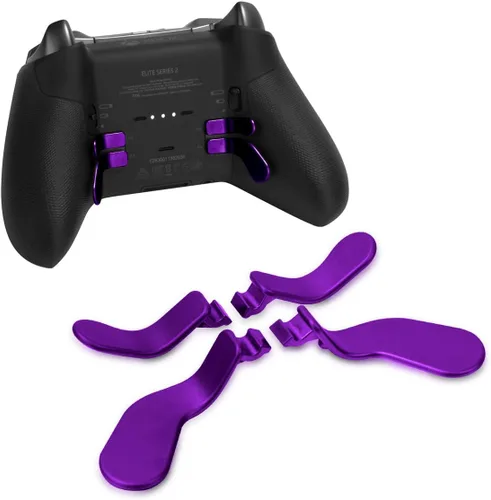 Vista 2 de TOMSIN Xbox Elite Controller Series 2 & 1 Paddles,4 pcs Metal Stainless Steel Parts for Xbox One Elite 2 & 1 Controller,Xbox Controller Elite 2 Core