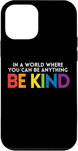 Vista 12 de Funda de regalo para iPhone 14 World Be Kind Rainbow LGBT Pride Lesbiana Gay Bi Trans