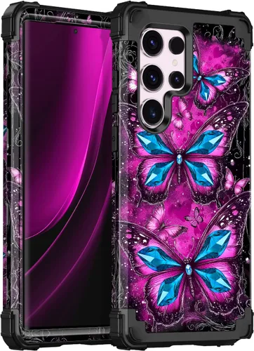 Vista 30 de Hekodonk Funda para Galaxy A15 5G, tres capas de alta resistencia a prueba de golpes, plástico duro+silicona suave, funda protectora de cuerpo Todo