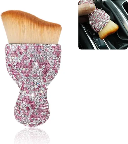 Vista 10 de 1 cepillo de polvo para el interior del automóvil, cepillo de detalles automático sin arañazos, cepillo suave de limpieza interior del automóvil