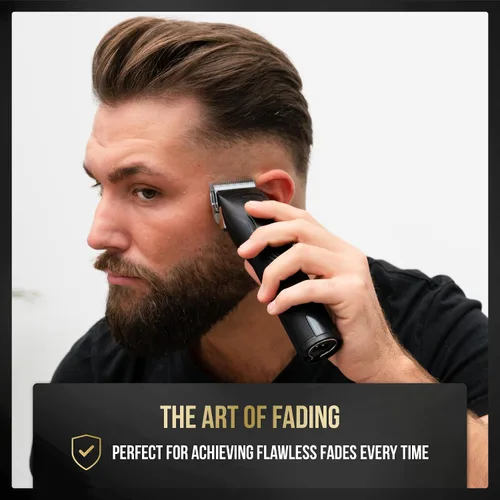 Vista 5 de Novah Cortadoras de Cabello Profesionales para Hombres, Cortadoras de Peluquero Profesionales, Cortadora de Cabello Eléctrica Inalámbrica