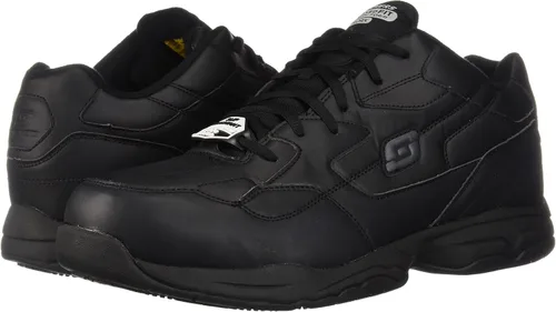 Vista 7 de Cómodos zapatos de trabajo antiderrapantes para hombre, de Felton