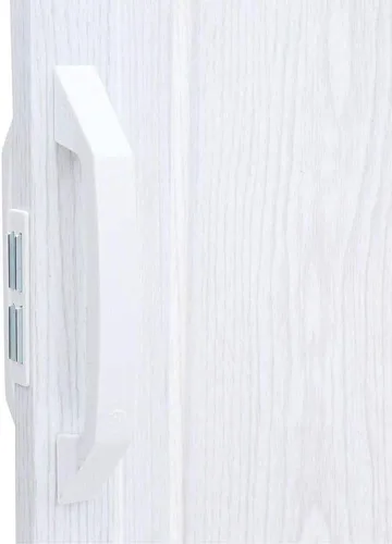 Vista 4 de LTL Home Products Via Panel de vinilo de 36 x 80 pulgadas, puerta de acordeón plegable individual con bisagras flexibles para interiores de hogar