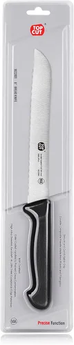Vista 4 de Top Cut by Cangshan P2 Series 1022001 Cuchillo de pan de acero sueco 14C28N, 8 pulgadas