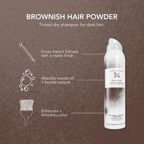Vista 4 de Bumble & Bumbre polvo para cabello amarronado 4.4 onzas