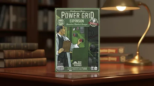 Vista 4 de Rio Grande Games Expansión de estrategia de juegos de mesa Power Grid: Mapas de Benelux y Europa Central