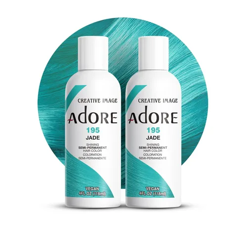 Vista 29 de Adore Tinte semipermanente verde para el cabello, vegano y sin crueldad, 4 onzas líquidas, 163 Green Apple (paquete de 1)