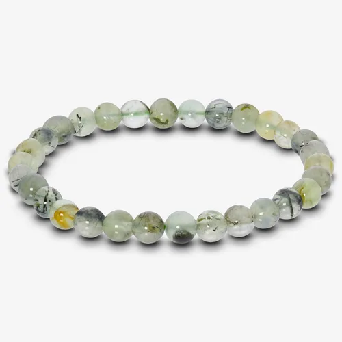 Vista 317 de Gem Avenue Handmade Round Bead Stretch Bracelet Unisex Natural Stone Beaded Jewelry for Men & Women, Elastic Wristband for Daily Wear