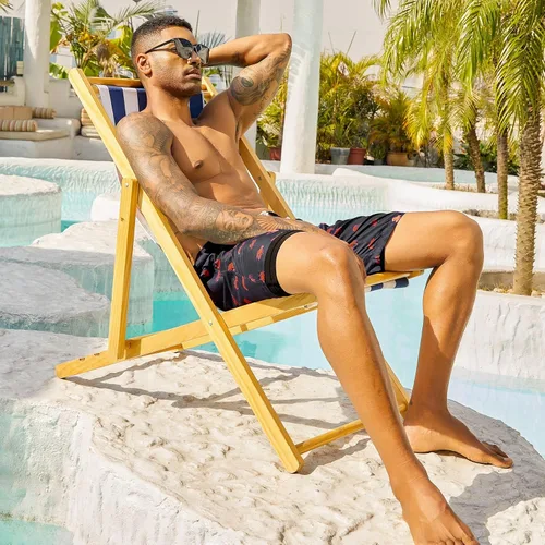 Vista 25 de UNICOMIDEA Bañador para hombre con forro de compresión de 9 pulgadas de largo