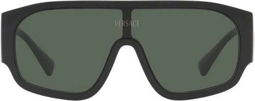 Vista 3 de Versace Woman Sunglasses Red Frame Dark Grey Lenses 0MM