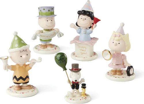 Vista 20 de Lenox 897746 Figura Iluminada de Navidad de Peanuts, Decoraciones de Navidad, Decoración