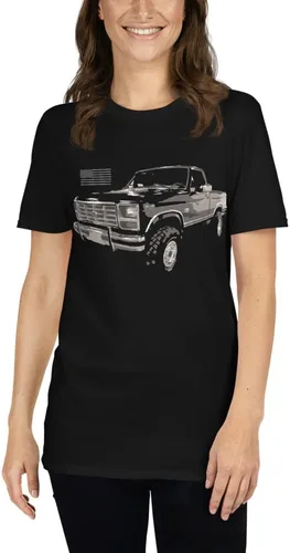 Vista 3 de Vintage 1986 Ford F150 XLT Lariat Truck Camiseta