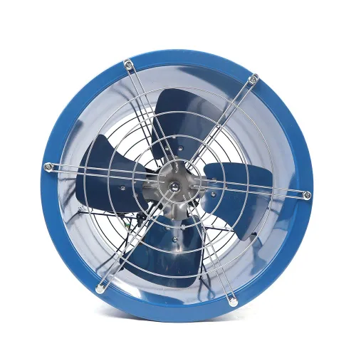 Vista 5 de Ventilador axial de 16 ''ventilador axial Ventilador 110 V 5400 m³/H Cilindro Tubo Ventilador Ventilador de Ventilación Ventilador Industrial