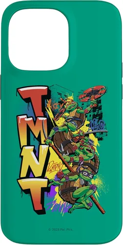 Vista 21 de Teenage Mutant Ninja Turtles: Mutant Mayhem NYC Graffiti - Carcasa para iPhone 17