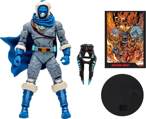 Vista 9 de McFarlane Toys - Figura DC Direct 7IN con cómic - The Flash WV2 - Captain Cold