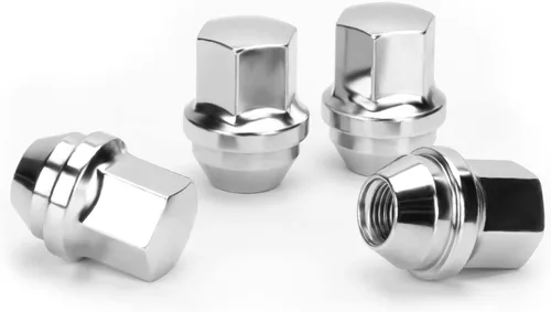 Vista 7 de Tuerca de llanta OEM 9/16-18 para ruedas Dodge Ram 1500 Dakota Durango, 20 piezas 9/16 One Piece Design Lug Nuts for Chrysler Aspen Mitsubishi