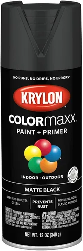 Vista 31 de Krylon K05554007 COLORmaxx Pintura en aerosol y base para uso en interiores y exteriores, color almendra satinada, 12 onzas (paquete de 1)